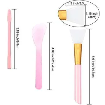 Silicone Stir Stick Kit Silicone Stir Sticks Epoxy Brushes for Mixing Resin, Epoxy, Liquid, Paint, Making Craft Tumblers ?9?