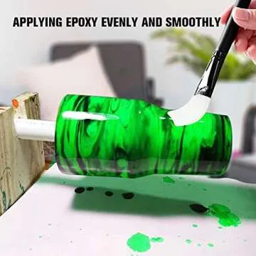 Silicone Stir Stick Kit Silicone Stir Sticks Epoxy Brushes for Mixing Resin, Epoxy, Liquid, Paint, Making Craft Tumblers ?9?