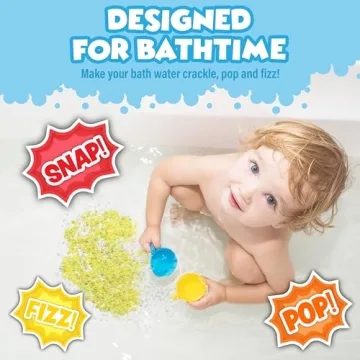 Tub Works® Fun Bath Crackles | Sensory Kids Bath Toy Variety 12 Pack