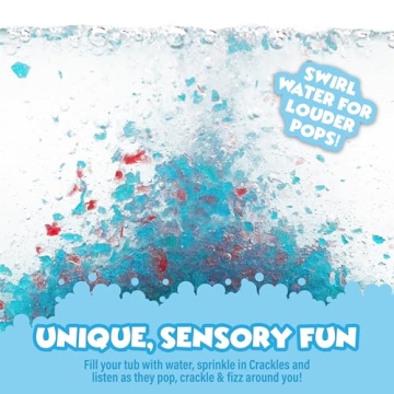 Tub Works® Fun Bath Crackles | Sensory Kids Bath Toy Variety 12 Pack
