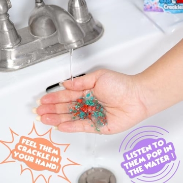 Tub Works® Fun Bath Crackles | Sensory Kids Bath Toy Variety 12 Pack