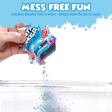 Tub Works® Fun Bath Crackles | Sensory Kids Bath Toy Variety 12 Pack