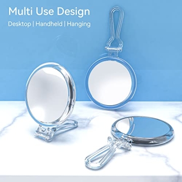 B Beauty Planet 30X Travel Magnifying Mirror with Handle