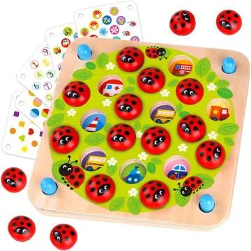Ladybug’s Garden Memory Game for Kids - Fun & Educational