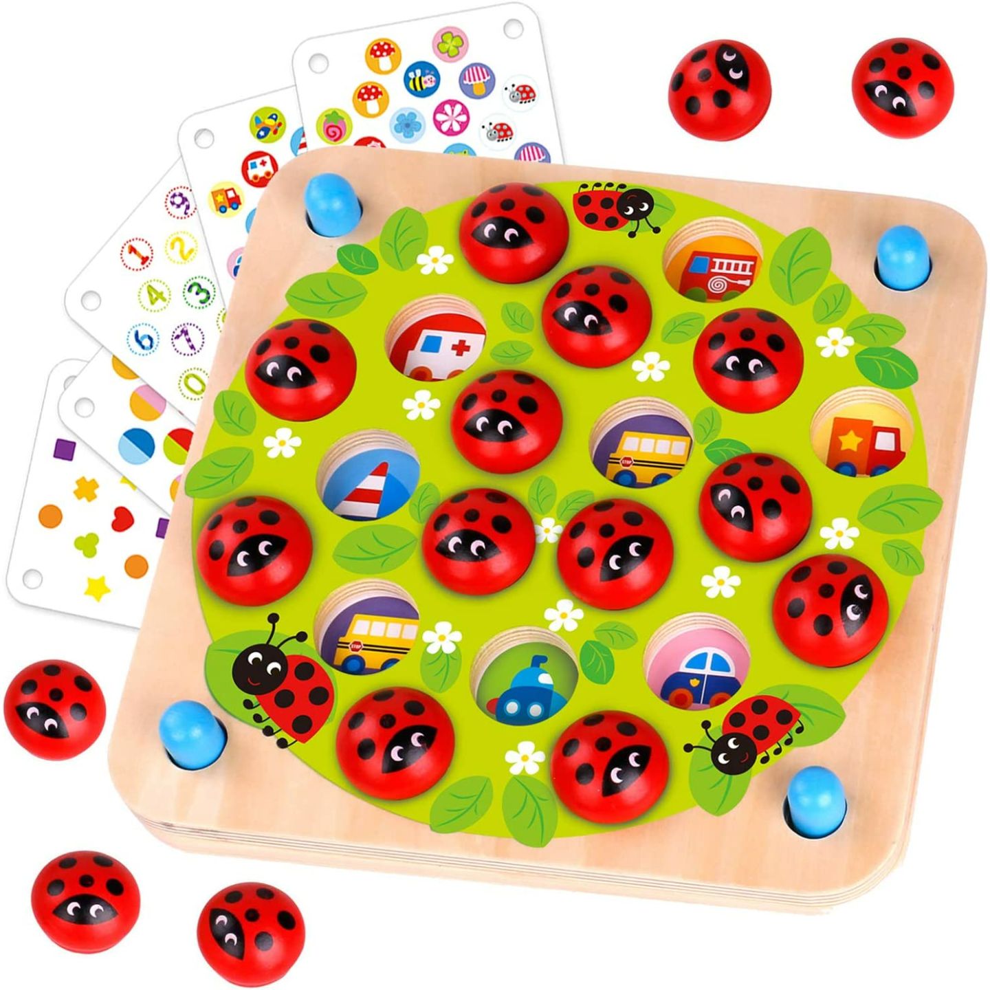 Ladybug’s Garden Memory Game for Kids - Fun & Educational
