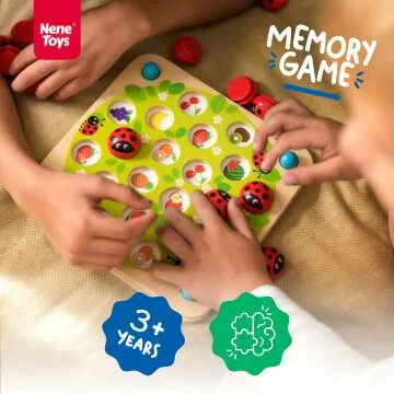 Ladybug’s Garden Memory Game for Kids - Fun & Educational