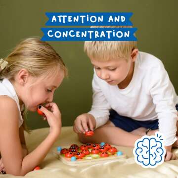 Ladybug’s Garden Memory Game for Kids - Fun & Educational