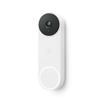 Renewed Google Nest Doorbell (Wired, 2nd Gen) - Smart Home Security