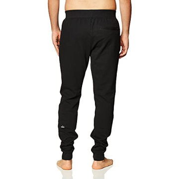 Alo Yoga mens Sweatpants, Black, Medium US