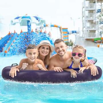 OKSUWATER Extra Large Inflatable Pool Float for Adults