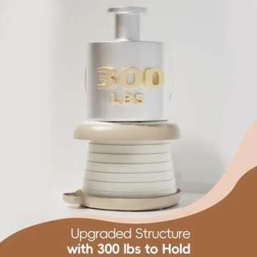 AKIMRABY Travel Potty Seat for Toddler，Foldable Car Potty for Toddler, Portable Toilet Seat for Kids with Potty Liners, Absorbent Pads, Portable Potty Seat for Toddler Travel, Camping and Outdoor Use