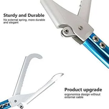 V-CHEETONG 60inch Snake Handling Tong with Comfortable Grip