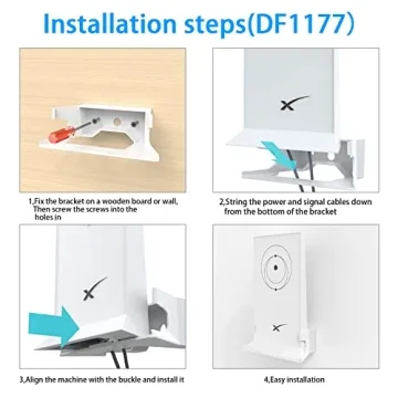 MSAFF StarLink Wall Mount - Durable Router Holder for Starlink