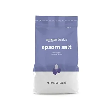 Amazon Basics Lavender Epsom Salt 6-Pack for Relaxation