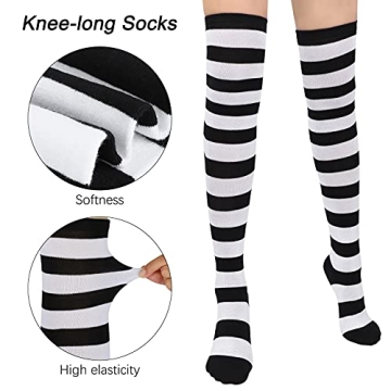 URATOT Women's Robber Costume Set Halloween Party Accessories