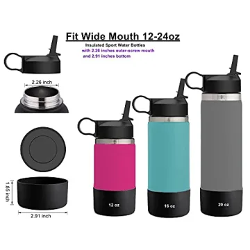 BPA-Free Mass Straw Lid Boot for Hydro Flask High-Flow