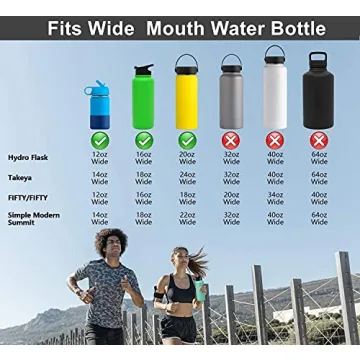 BPA-Free Mass Straw Lid Boot for Hydro Flask High-Flow