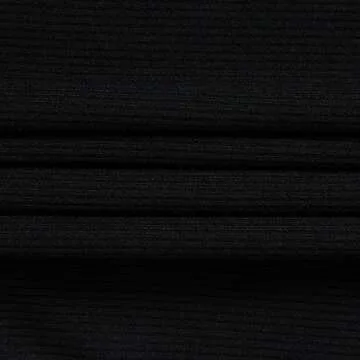 Roselux Womens Long Sleeve Scoop Neck Ribbed Knit Fitted Casual Tops Tee Slim Basic Shirts(3924,Black-S)