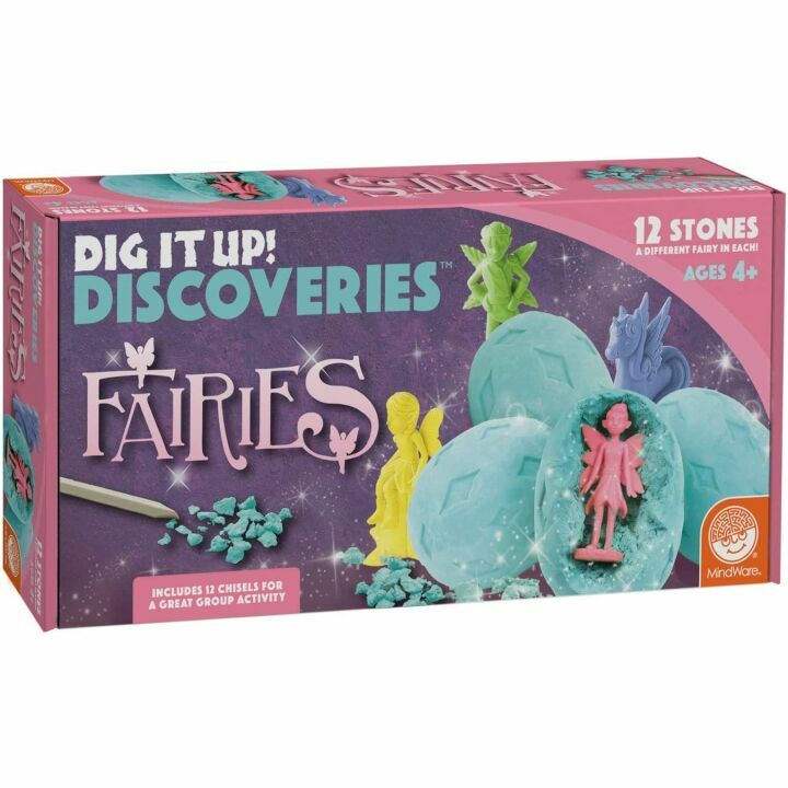 MindWare Dig It Up! Fairy Excavation Kit for Kids