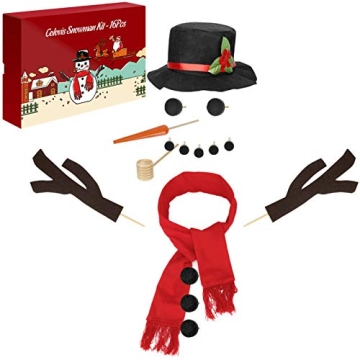 Colovis Snowman Decorating Kit for Winter Fun