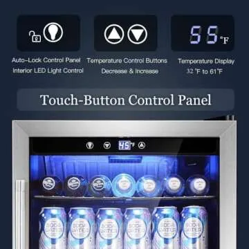 Antarctic Star Beverage Cooler - 145 Can Mini Fridge