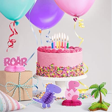 Dinosaur Party Honeycomb Centerpieces - 12 Pcs Set