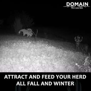 Domain Outdoor Show Stopper Food Plot Seeds for Deer, 1/2 Acre