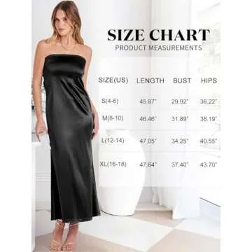 Elegant ANRABESS Strapless Summer Maxi Dress for All Occasions