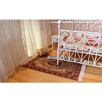 iLAND Miniature Dollhouse Rugs for 1:12 Scale Dolls