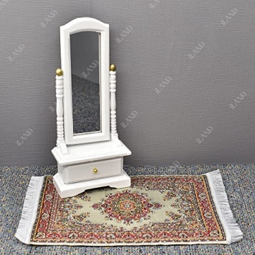 iLAND Miniature Dollhouse Rugs for 1:12 Scale Dolls