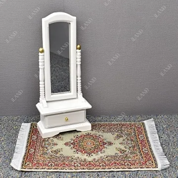 iLAND Miniature Dollhouse Rugs for 1:12 Scale Dolls