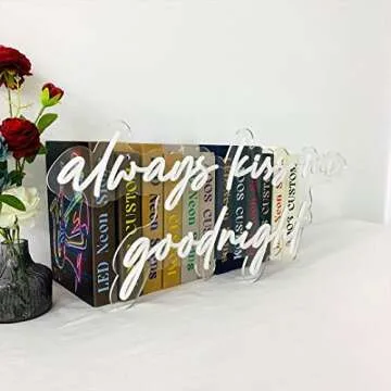 Custom Neon Signs for Decor - AOOS Always Kiss Me Goodnight