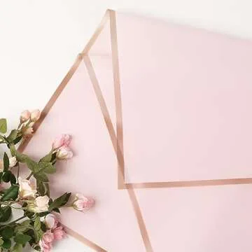 NESCCI 20 Sheet Flower Wrapping Paper - Waterproof Floral Bouquet Wrapping Paper, Florist Supplies Packaging Paper for Wedding Birthday Gift DIY (Pink)