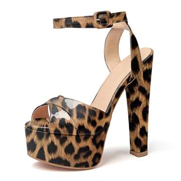 Eldof Women’s Chunky Heels for Weddings & Parties