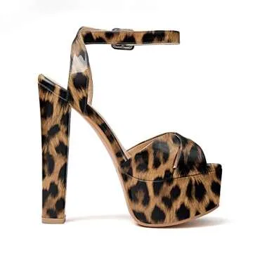 Eldof Women’s Chunky Heels for Weddings & Parties