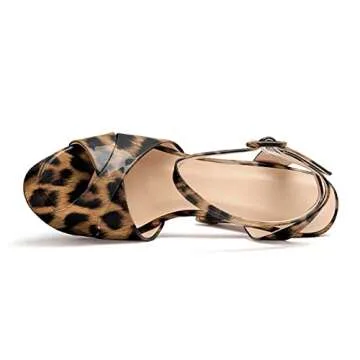 Eldof Women’s Chunky Heels for Weddings & Parties