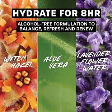 Thayers Alcohol-Free Witch Hazel Facial Mist Toner with Aloe Vera, Lavendar, Soothing and Hydrating, For All Skin Types, 8 oz