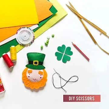 Shynai 2-Piece Eyebrow & Embroidery Scissors Set