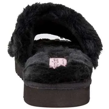 Juicy Couture Luxe Faux Fur Slides, Comfy & Stylish Sandals