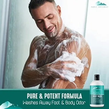 Purely Northwest Tea Tree Body Wash for Odor Relief