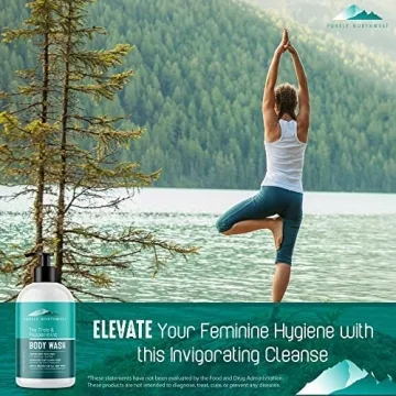 Purely Northwest Tea Tree Body Wash for Odor Relief