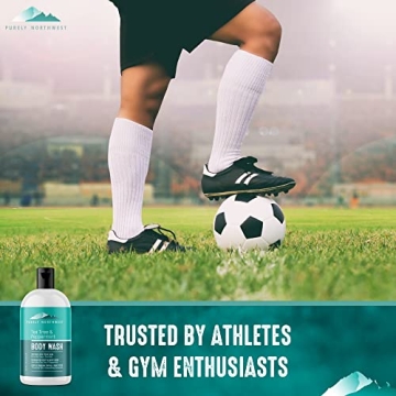 Purely Northwest Tea Tree Body Wash for Odor Relief