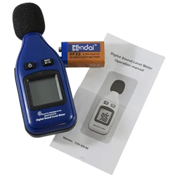 BAFX Decibel Meter - Accurate Sound Level Reader with Warranty