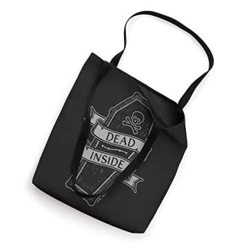 Casket Graphic for Funeral Director, Mortician and Embalmer Tote Bag