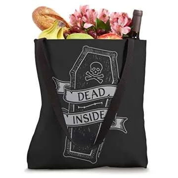 Casket Graphic for Funeral Director, Mortician and Embalmer Tote Bag