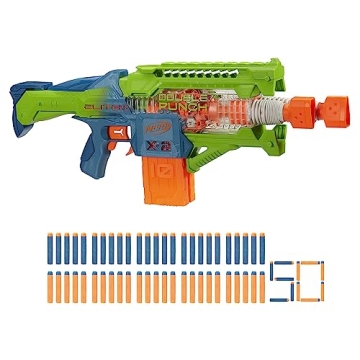 Nerf Elite 2.0 Double Punch Motorized Blaster for Kids