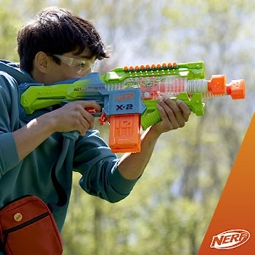 Nerf Elite 2.0 Double Punch Motorized Blaster for Kids