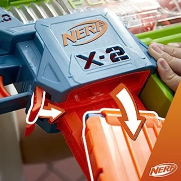 Nerf Elite 2.0 Double Punch Motorized Blaster for Kids