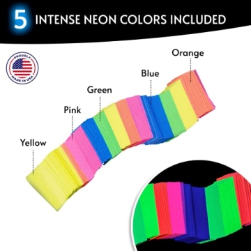 Glow King 20000 Pieces Blacklight Reactive Confetti