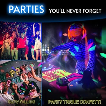 Glow King 20000 Pieces Blacklight Reactive Confetti